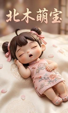 短剧《北木萌宝》海报