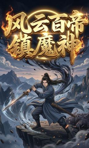 短剧《风云百帝镇魔神》海报
