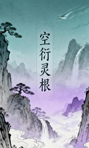 短剧《空衍灵根》海报