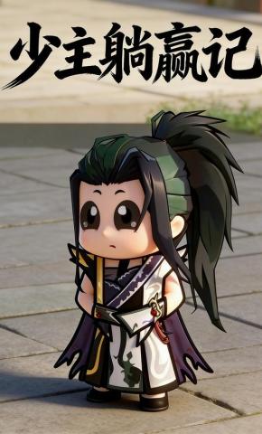 短剧《少主躺赢记》海报