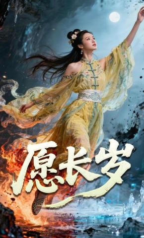 短剧《愿长岁》海报