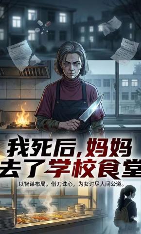 短剧《我死后，妈妈去了学校食堂》海报