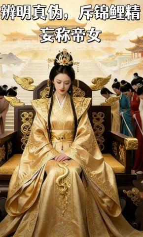 短剧《辨明真伪，斥锦鲤精妄称帝女》海报