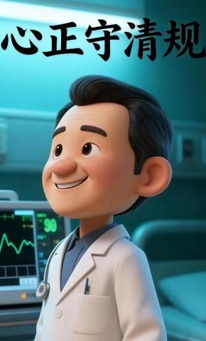 短剧《心正守清规》海报