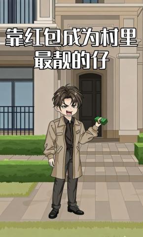 短剧《靠红包成为村里最靓的仔》海报