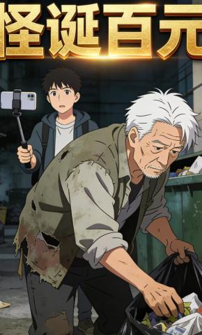 短剧《怪诞百元》海报