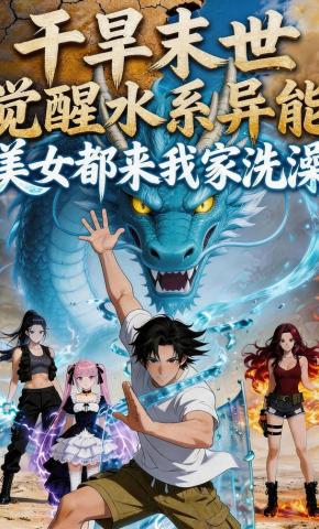 短剧《干旱末世觉醒水系异能美女都来我家洗澡》海报