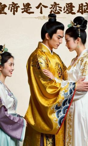 短剧《皇帝是个恋爱脑》海报