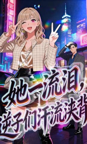 短剧《她一流泪，逆子们汗流浃背》海报