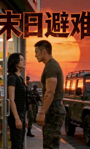 短剧《末日避难》海报