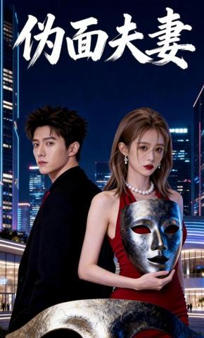 短剧《伪面夫妻》海报
