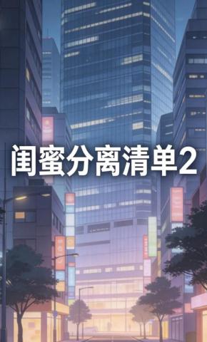 短剧《闺蜜分离清单2》海报