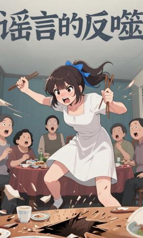 短剧《谣言的反噬》海报