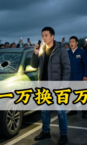 短剧《一万换百万》海报