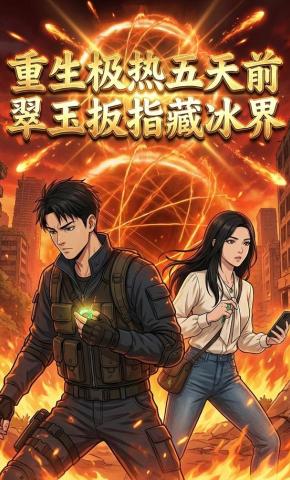 短剧《重生极热五天前，翠玉扳指藏冰界》海报