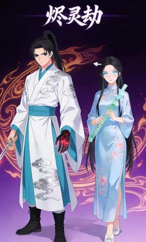 短剧《烬灵劫》海报