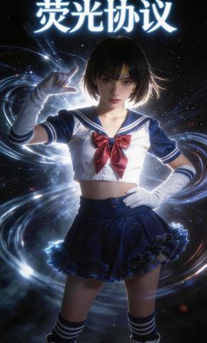 短剧《荧光协议》海报