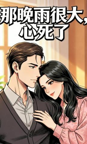 短剧《那晚雨很大，心死了》海报