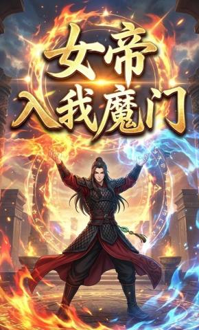 短剧《女帝入我魔门》海报