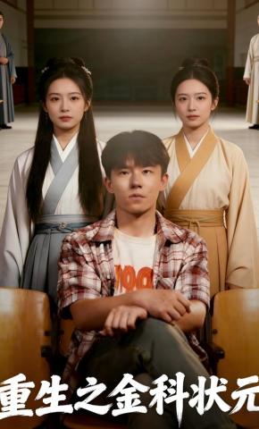 短剧《重生之金科状元》海报