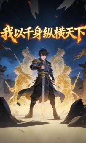 短剧《我以千身纵横天下》海报