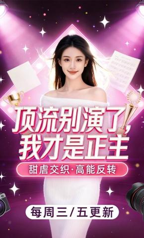 短剧《顶流别演了，我才是正主》海报