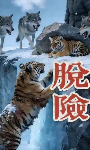 短剧《脱险》海报