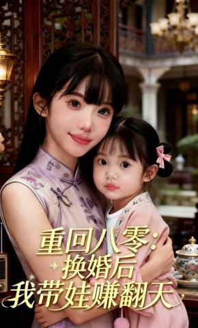 短剧《重回八零：换婚后我带娃赚翻天》海报