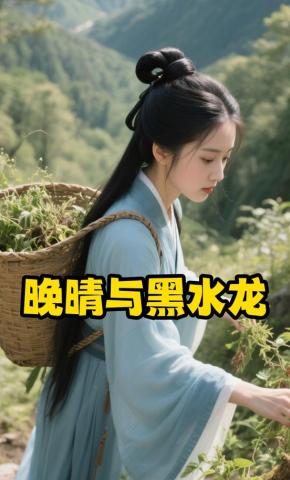 短剧《晚晴与黑水龙》海报