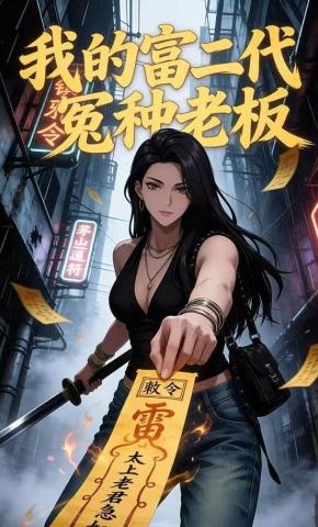 短剧《我的富二代冤种老板》海报