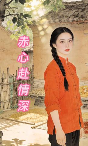 短剧《赤心赴情深》海报