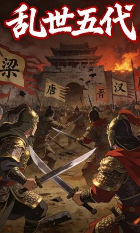 短剧《乱世五代》海报