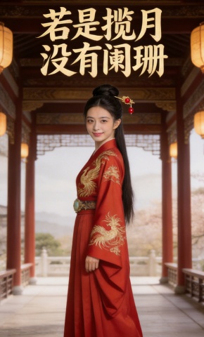 短剧《若是揽月没有阑珊》海报