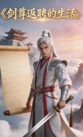 短剧《剑尊返聘的生活》海报