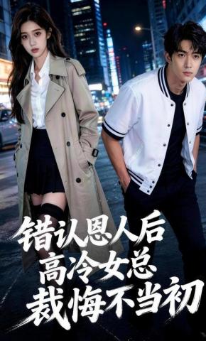 短剧《错认恩人后，高冷女总裁悔不当初》海报