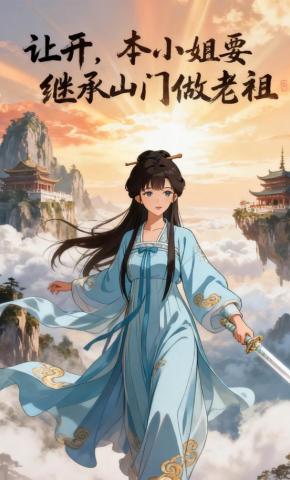 短剧《让开，本小姐要继承山门做老祖》海报