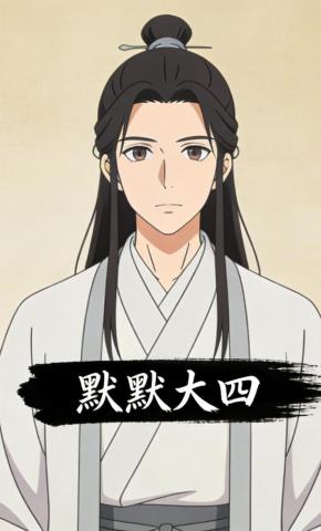 短剧《默默大四》海报