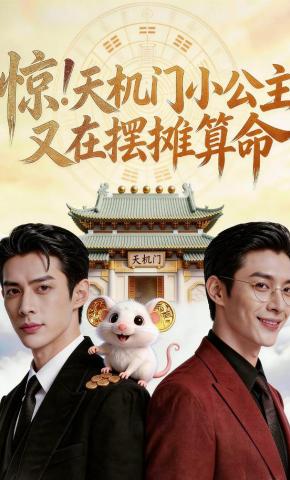 短剧《惊！天机门小公主又在摆摊算命》海报