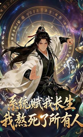 短剧《系统赋我长生，我熬死了所有人》海报