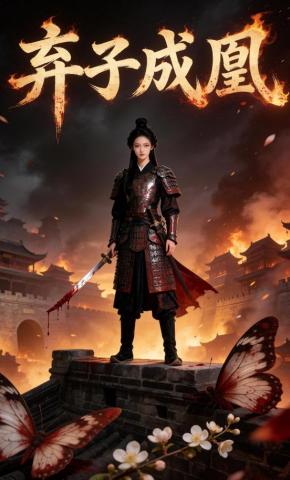 短剧《弃子成凰》海报