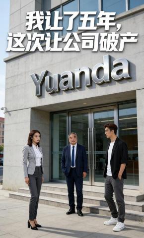 短剧《我让了五年，这次让公司破产》海报