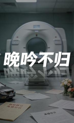 短剧《晚吟不归》海报