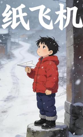 短剧《纸飞机》海报