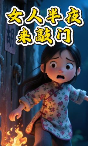 短剧《女人半夜来敲门》海报