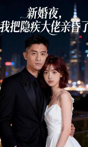 短剧《新婚夜，我把隐疾大佬亲昏了》海报