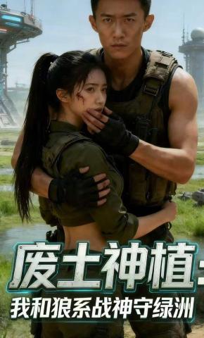 短剧《废土神植：我和狼系战神守绿洲》海报