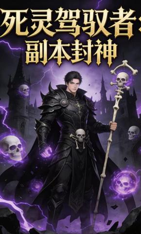 短剧《死灵驾驭者：副本封神》海报