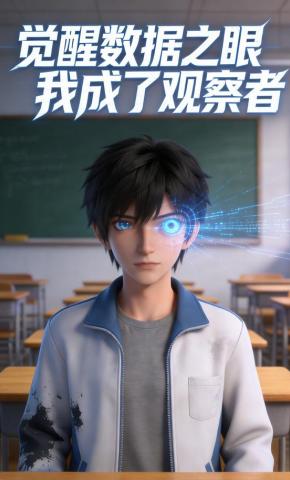 短剧《觉醒数据之眼我成了观察者》海报