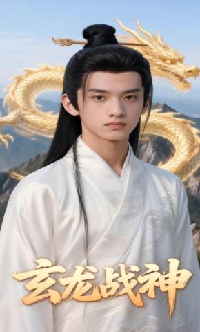 短剧《玄龙战神》海报