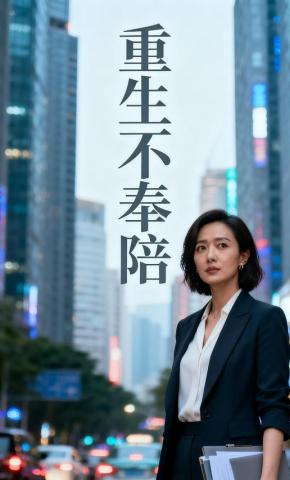 短剧《重生不奉陪》海报